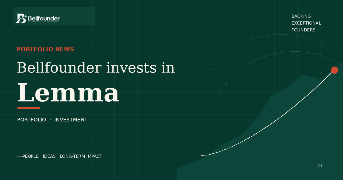 Bellfounder invests in Lemma