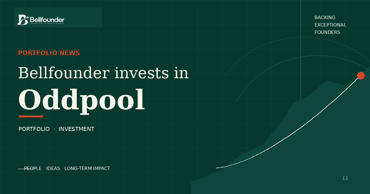 Bellfounder invests in Oddpool