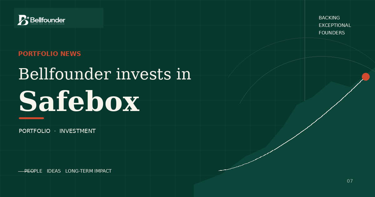 Bellfounder invests in Safebox