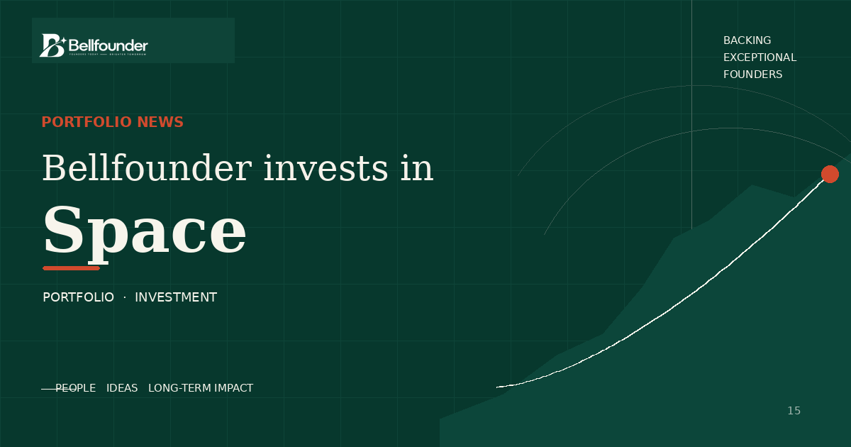 Bellfounder invests in Space