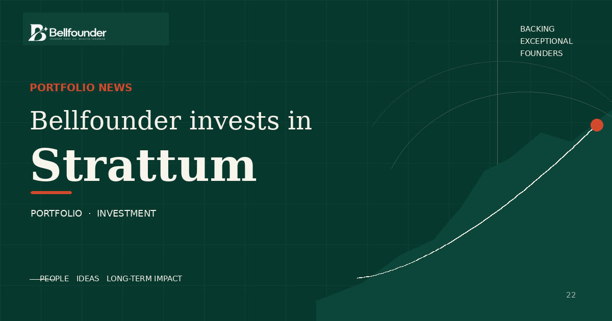 Bellfounder invests in Strattum