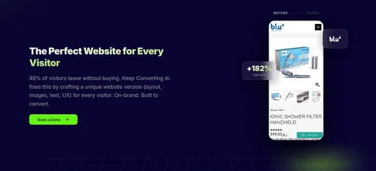 Keep Converting website screenshot